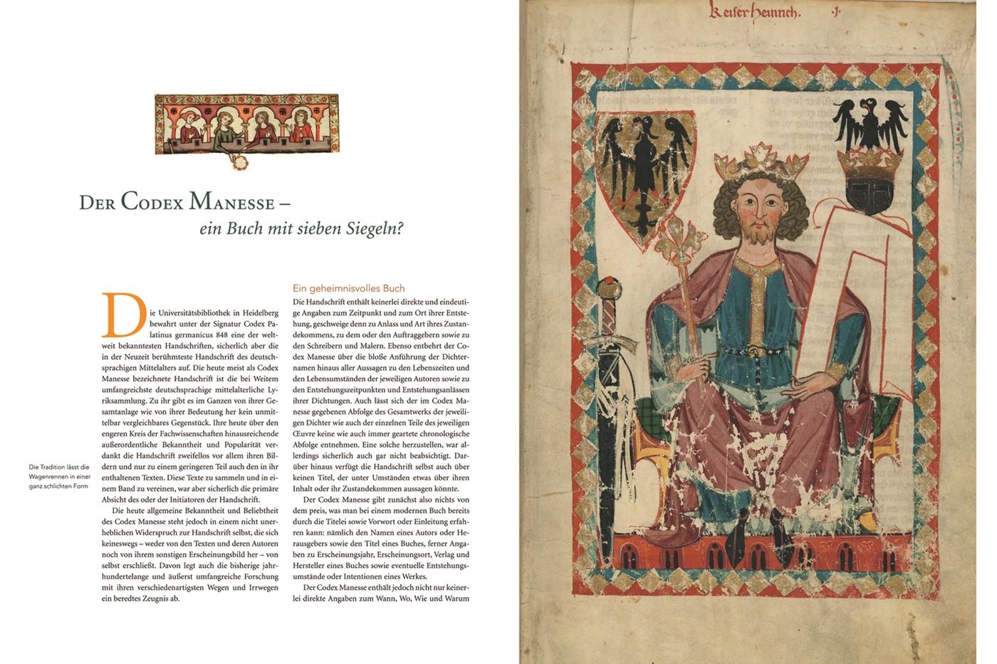 Bild: 9783534289028 | Der Codex Manesse | Die berühmteste Liederhandschrift des Mittelalters