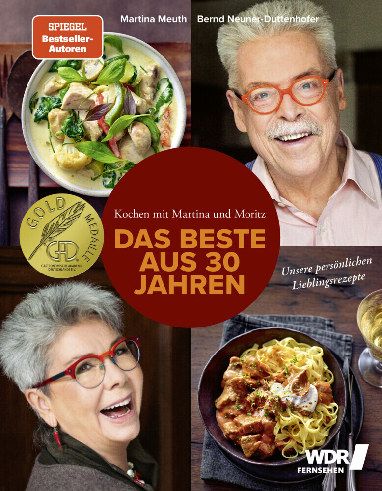 Cover: 9783954531578 | Kochen mit Martina und Moritz - Das Beste aus 30 Jahren | Buch | 2018