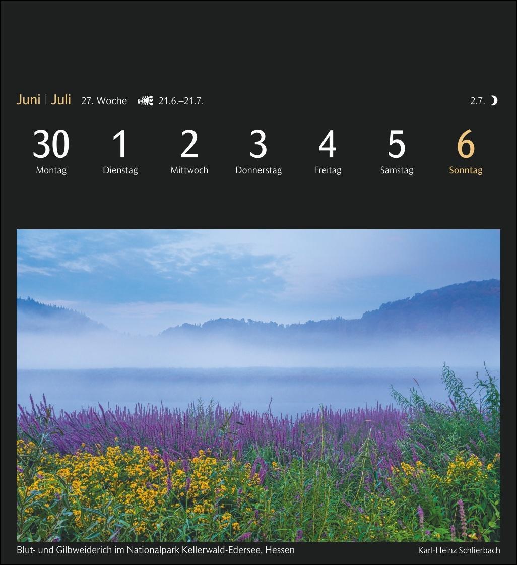 Bild: 9783840035289 | Deutschlands Natur Postkartenkalender 2025 - Kalender mit 53...