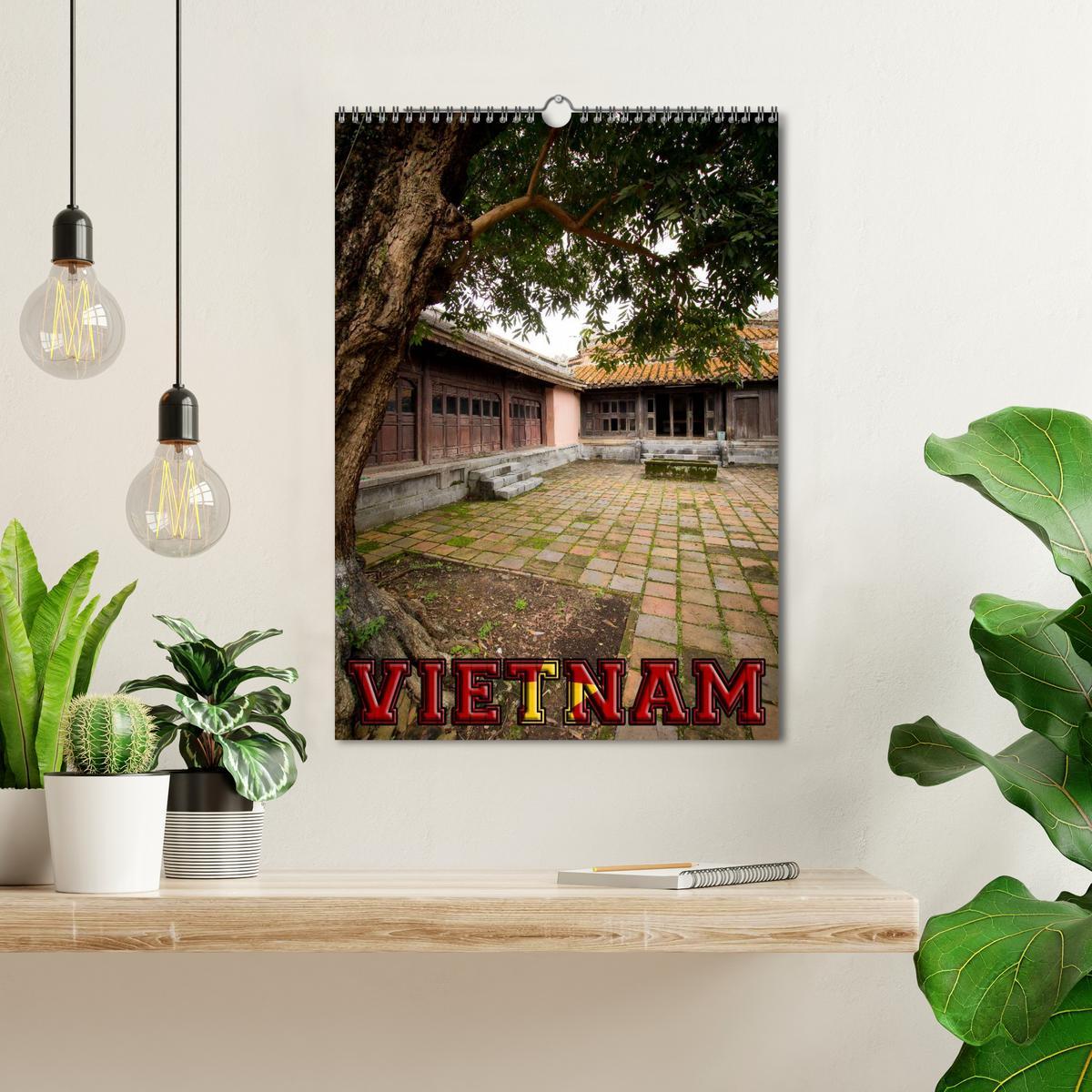 Bild: 9783457087893 | Vietnam (Wandkalender 2025 DIN A3 hoch), CALVENDO Monatskalender