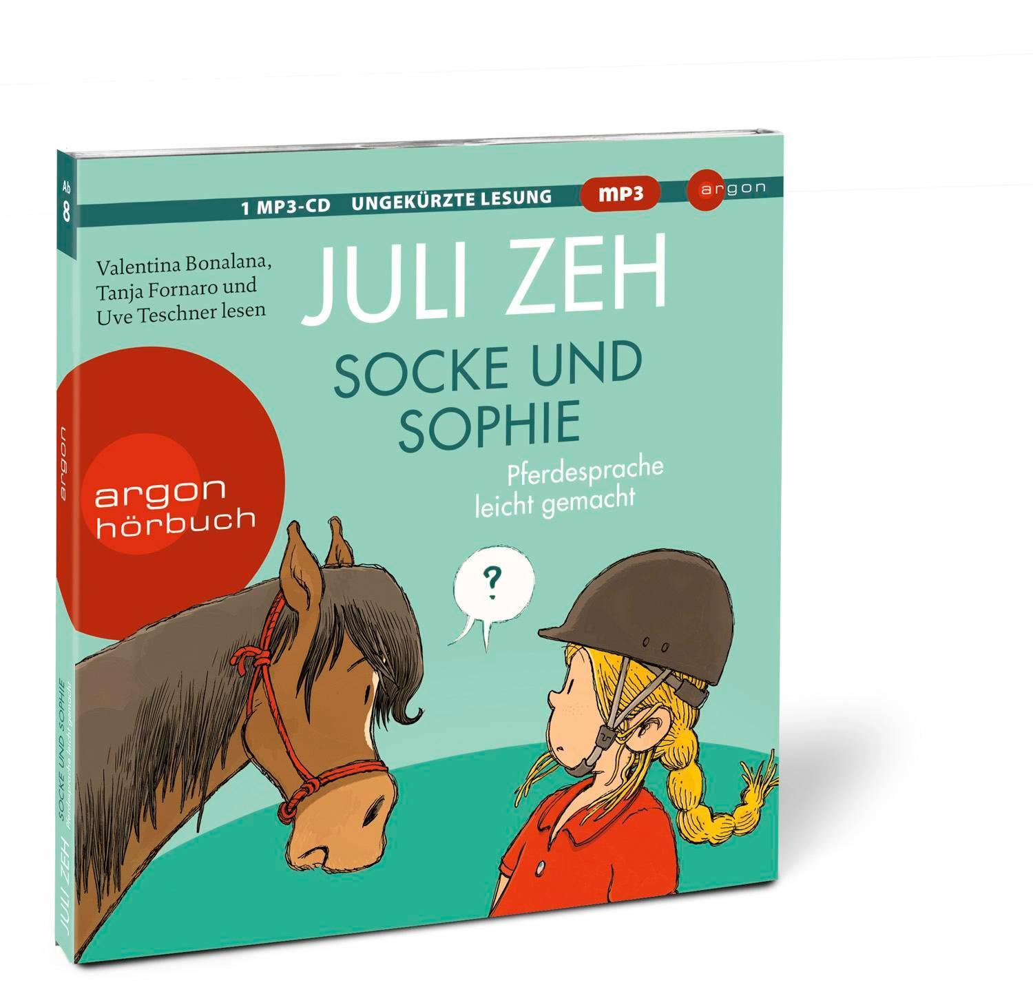 Bild: 9783839842508 | Socke und Sophie | Pferdesprache leicht gemacht | Juli Zeh | MP3