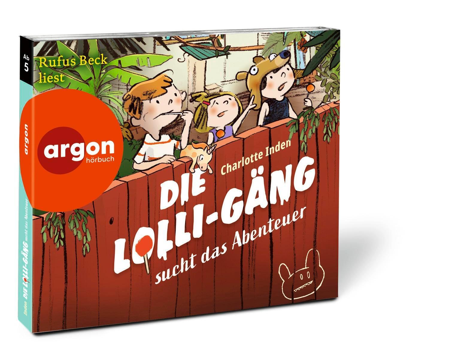 Bild: 9783839843062 | Die Lolli-Gäng sucht das Abenteuer | Charlotte Inden | Audio-CD | 2023