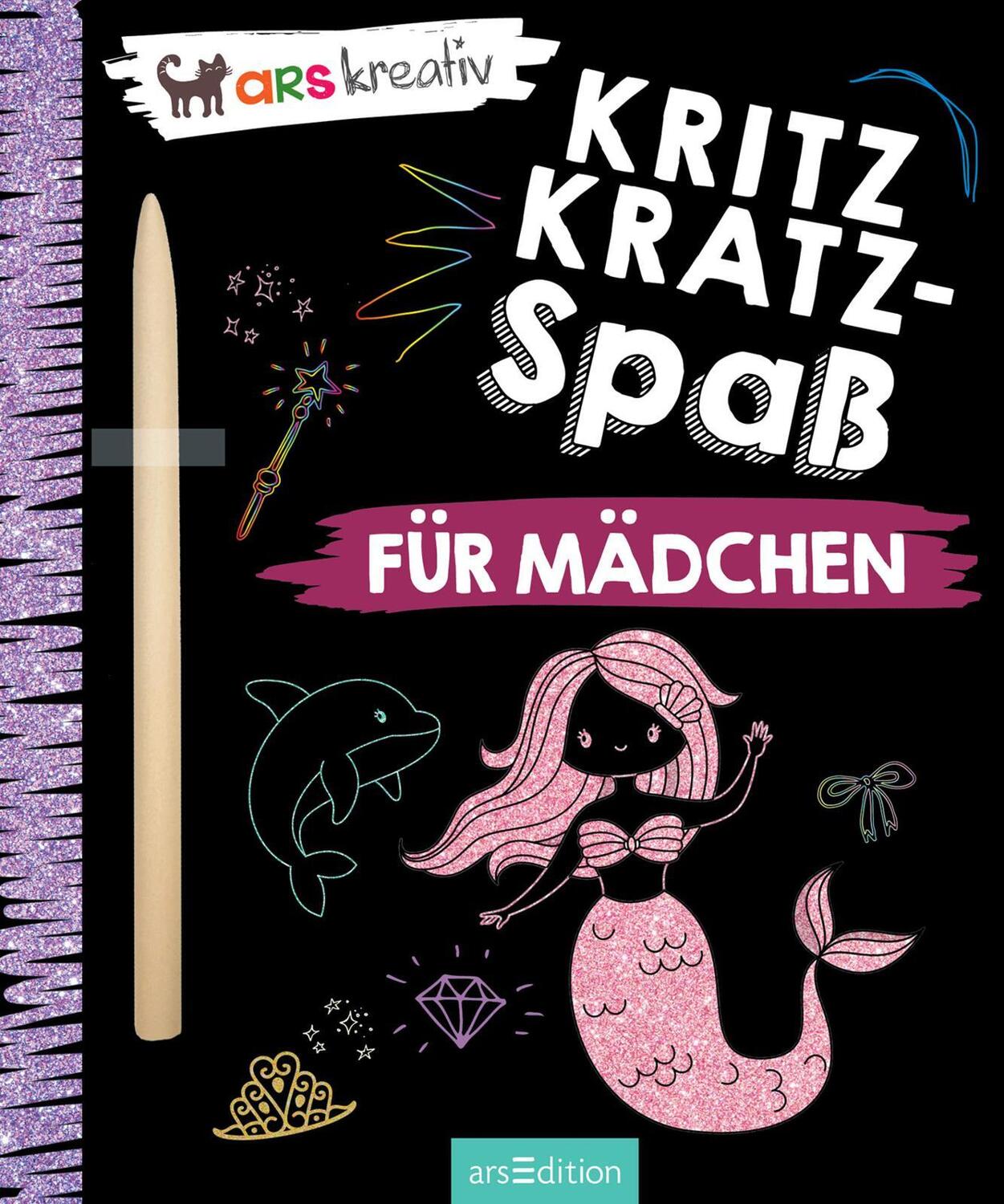 Bild: 9783845841861 | Kritzkratz-Spaß - Für Mädchen | Taschenbuch | 36 S. | Deutsch | 2021