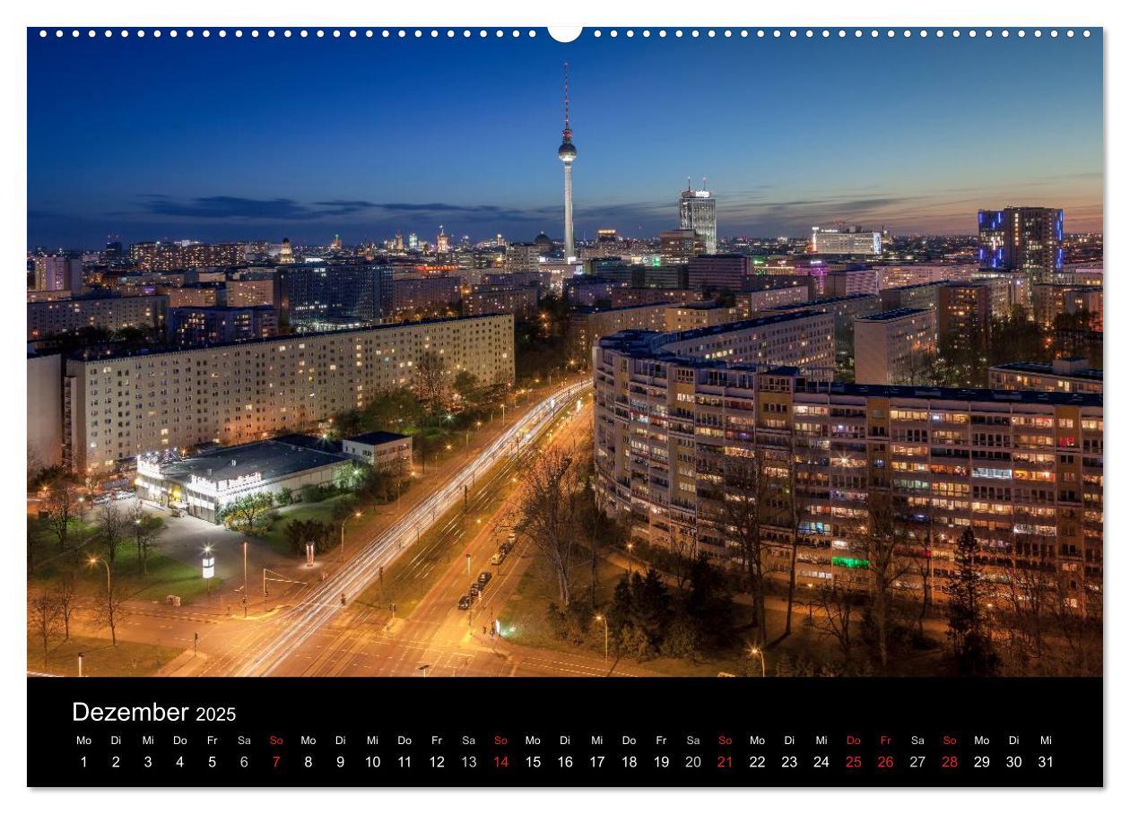 Bild: 9783435606085 | Die Blaue Stunde in Berlin (Wandkalender 2025 DIN A2 quer),...