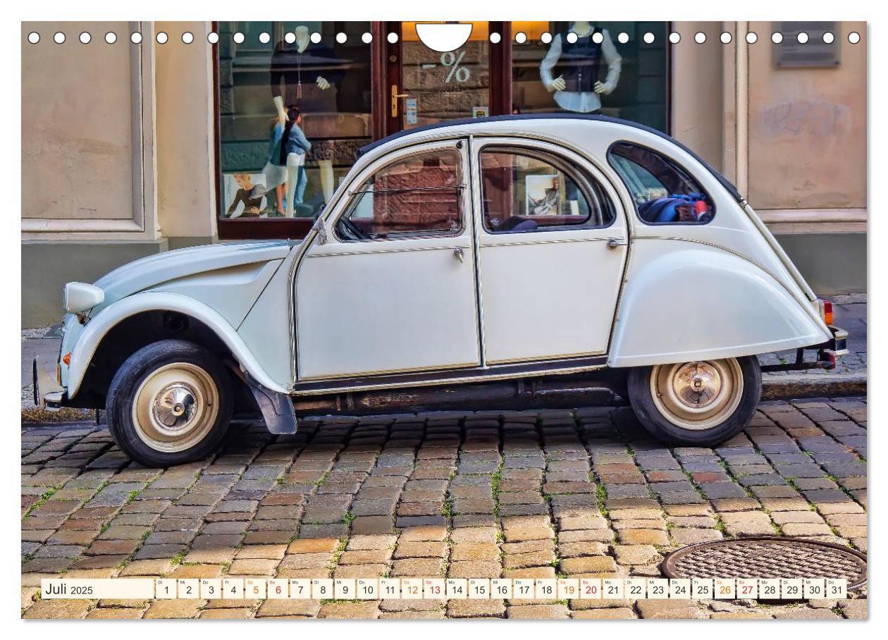 Bild: 9783435471317 | Citroën 2CV - geliebte Ente (Wandkalender 2025 DIN A4 quer),...