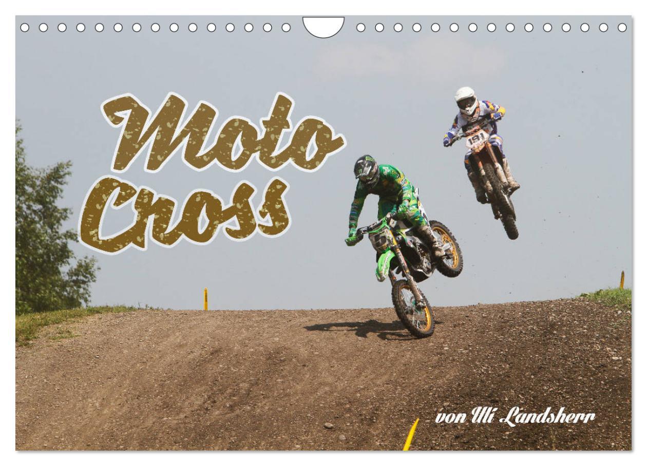 Cover: 9783435131921 | Moto Cross (Wandkalender 2025 DIN A4 quer), CALVENDO Monatskalender