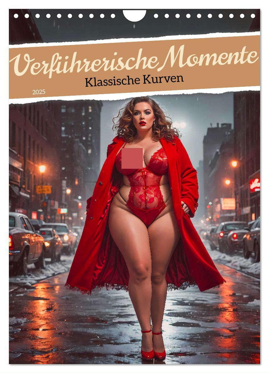 Cover: 9783457202173 | Verführerische Momente - Klassische Kurven (Wandkalender 2025 DIN...