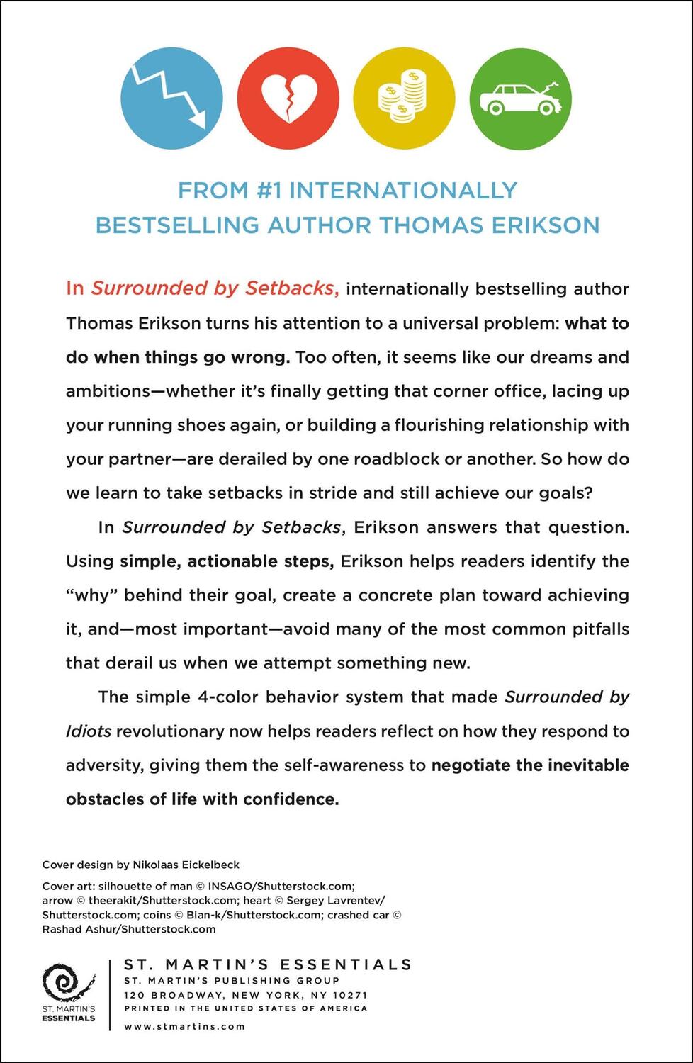 Rückseite: 9781250838933 | Surrounded by Setbacks | Thomas Erikson | Taschenbuch | 272 S. | 2021