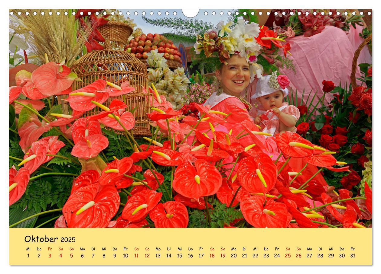 Bild: 9783435457366 | Blumenfest auf Madeira (Wandkalender 2025 DIN A3 quer), CALVENDO...