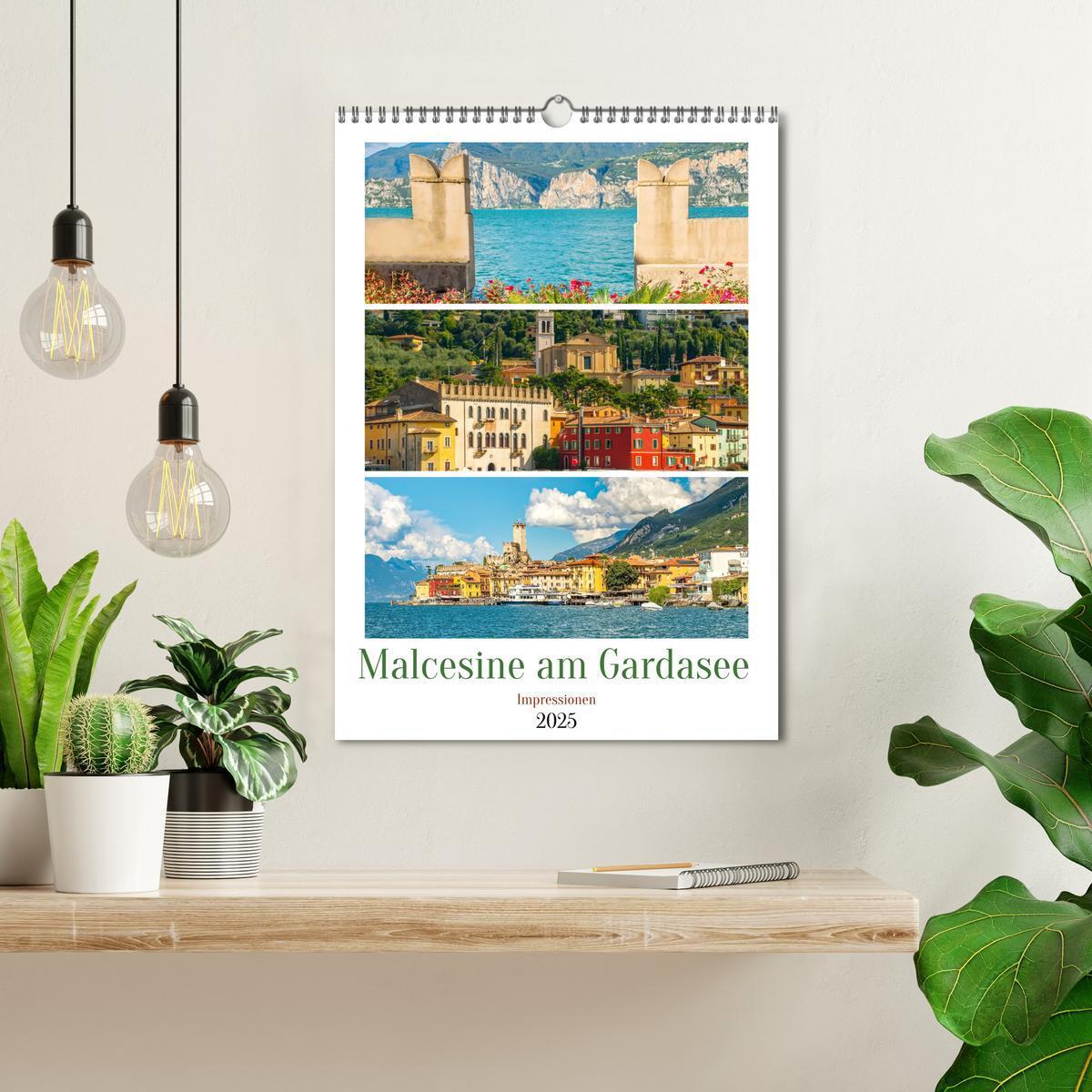 Bild: 9783435845705 | Malcesine am Gardasee - Impressionen (Wandkalender 2025 DIN A3...