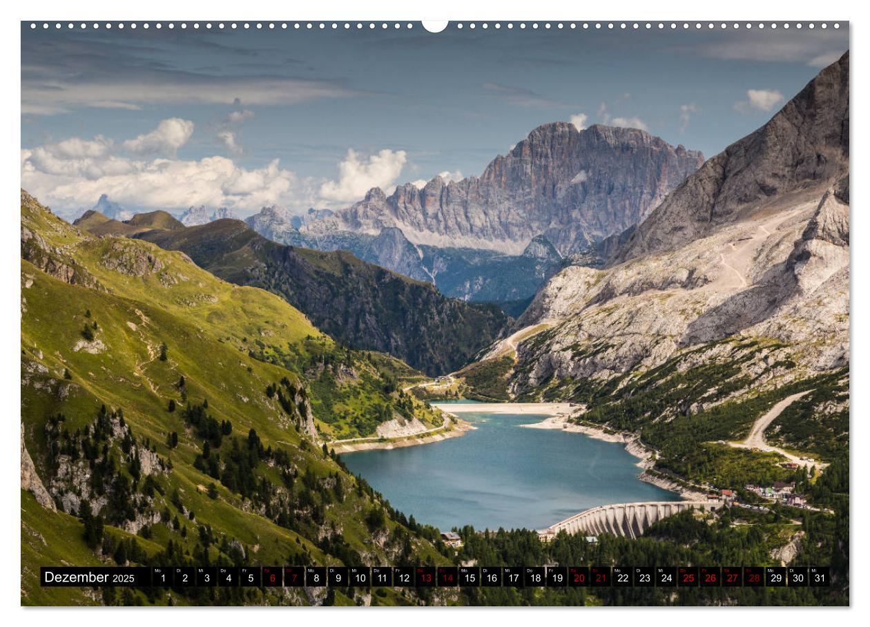 Bild: 9783435292578 | Bergseen in den Dolomiten (Wandkalender 2025 DIN A2 quer), CALVENDO...