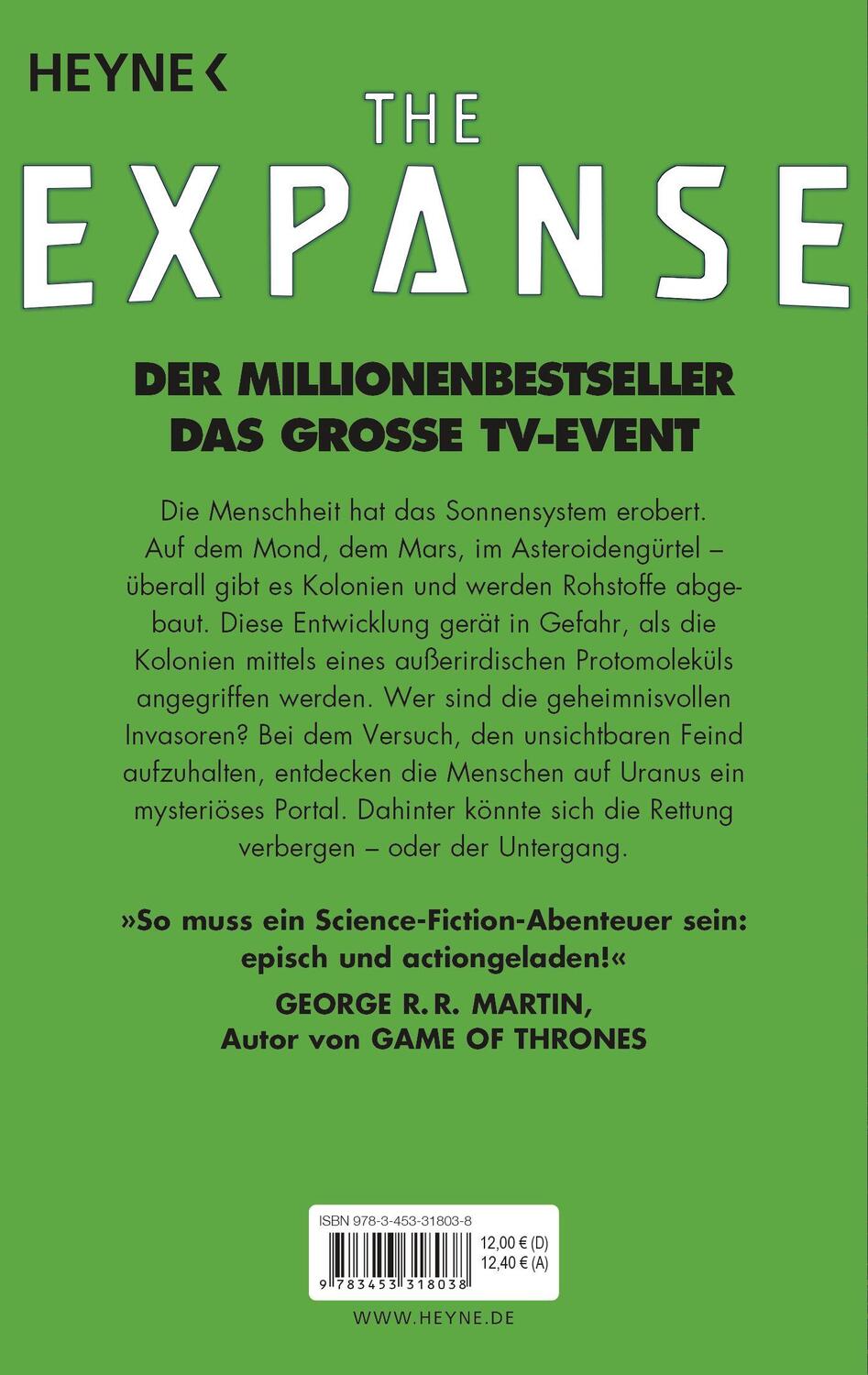 Bild: 9783453318038 | Abaddons Tor | James Corey | Taschenbuch | Expanse-Serie | 640 S.