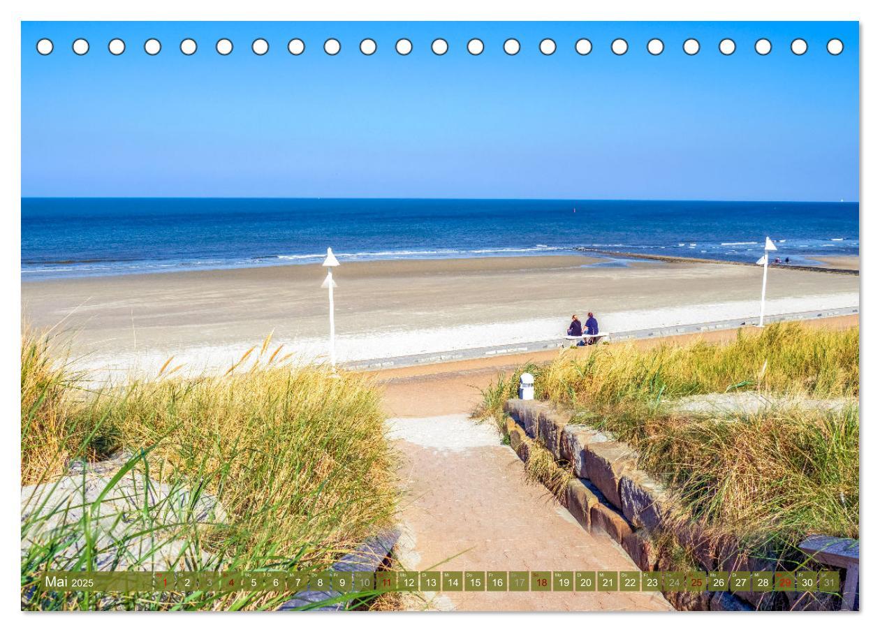 Bild: 9783435073955 | INSELLIEBE NORDERNEY (Tischkalender 2025 DIN A5 quer), CALVENDO...