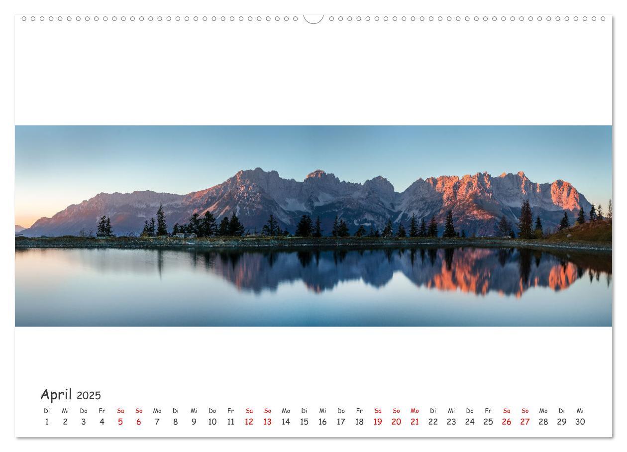 Bild: 9783383983467 | Wilder Kaiser Panorama 2025 (hochwertiger Premium Wandkalender 2025...