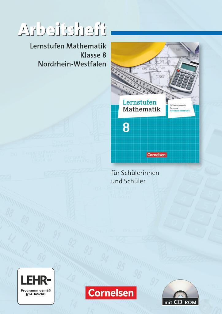 Cover: 9783060421152 | Lernstufen Mathematik 8. Schuljahr. Arbeitsheft mit eingelegten...