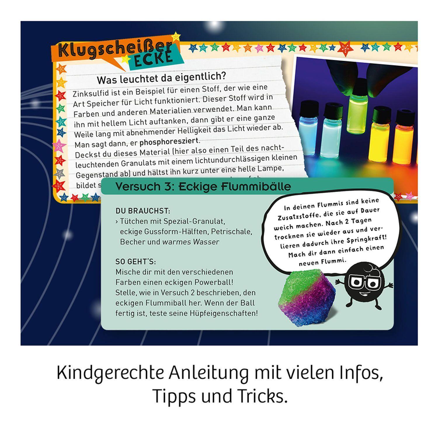 Bild: 4002051654108 | Fun Science Nachtleuchtende Flummi-Power | Experimentierkasten | Spiel