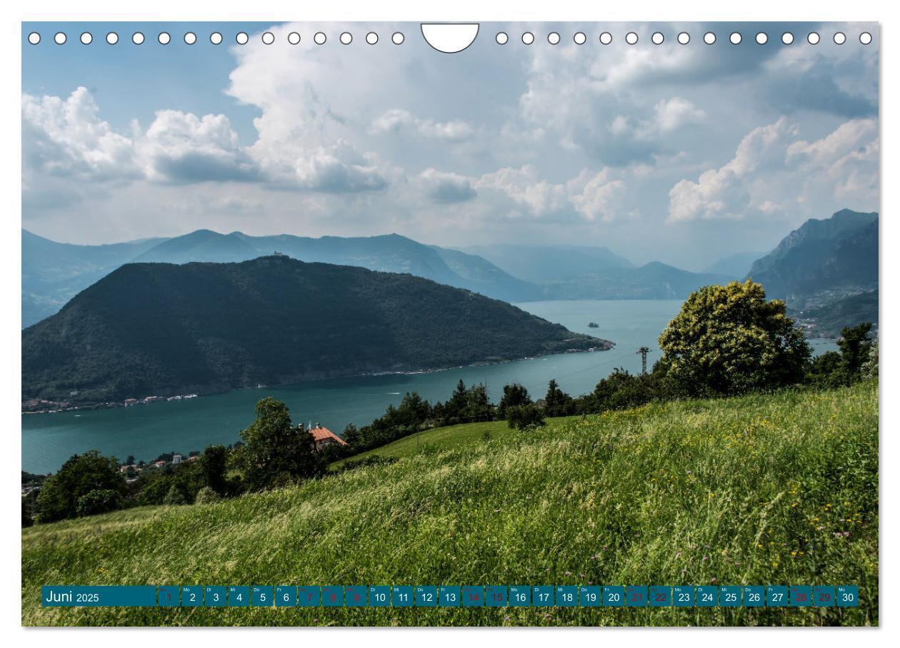 Bild: 9783435049264 | Iseo-See (Wandkalender 2025 DIN A4 quer), CALVENDO Monatskalender