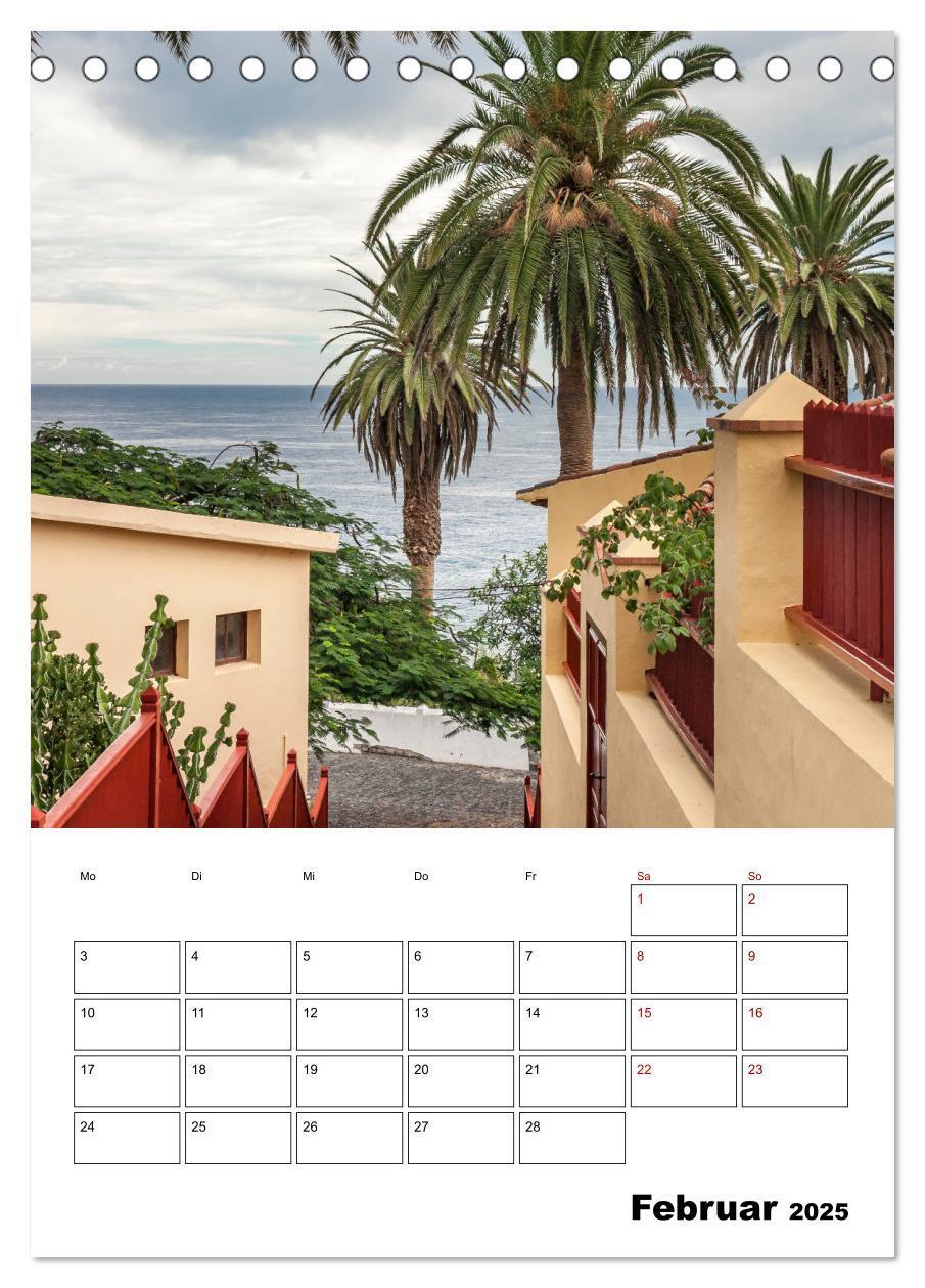 Bild: 9783435980192 | Wanderparadies La Palma (Tischkalender 2025 DIN A5 hoch), CALVENDO...