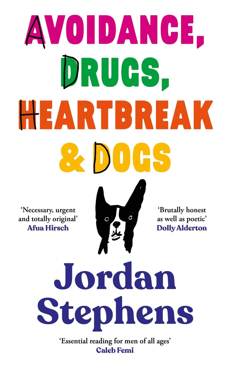 Cover: 9781838858087 | Avoidance, Drugs, Heartbreak and Dogs | Jordan Stephens | Buch | 2024