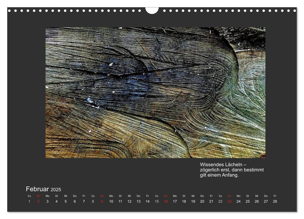 Bild: 9783435801503 | MAGIE HOLZ 2025 (Wandkalender 2025 DIN A3 quer), CALVENDO...