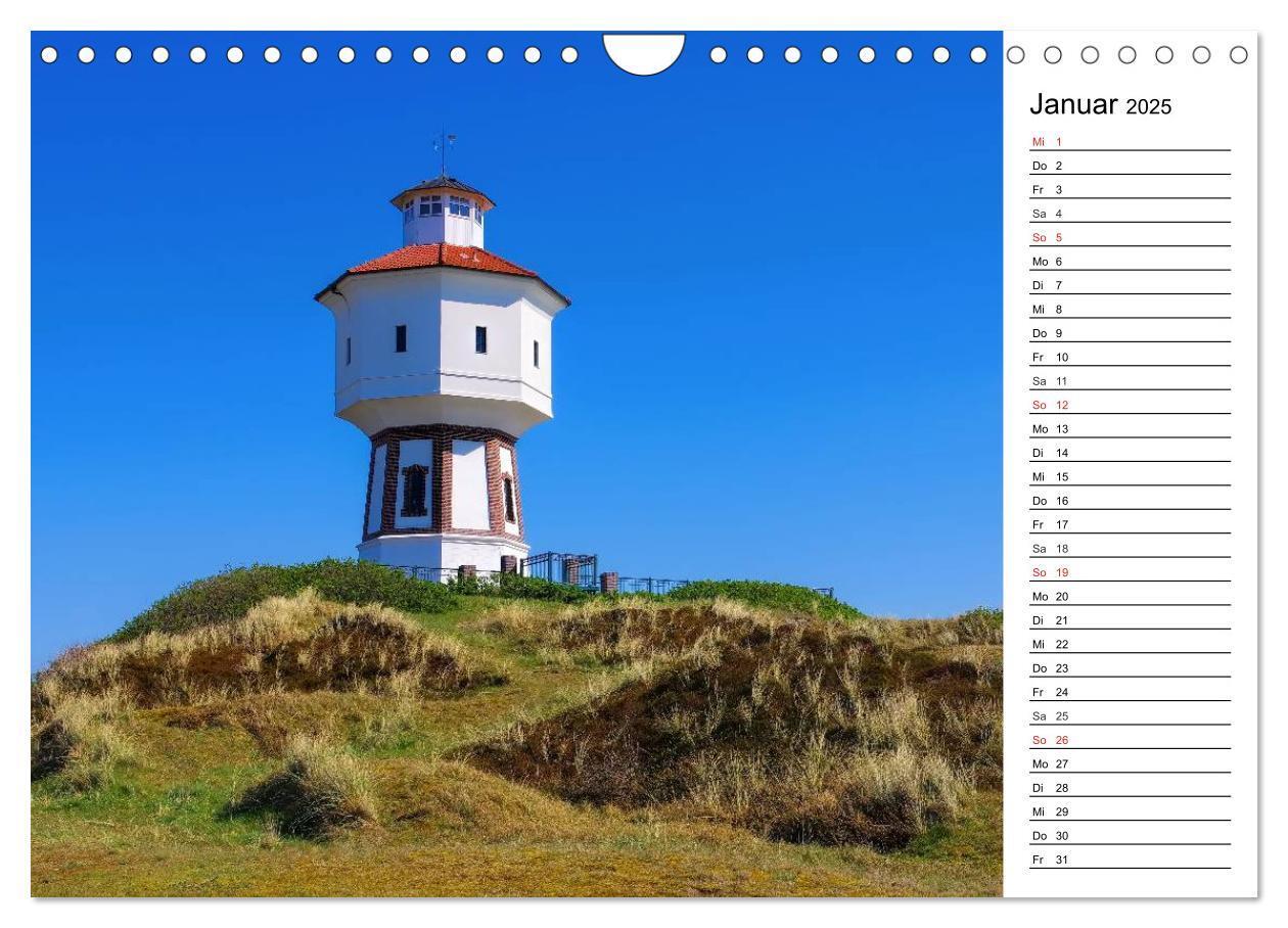 Bild: 9783435535903 | Langeoog - Schönste Insel Ostfrieslands (Wandkalender 2025 DIN A4...