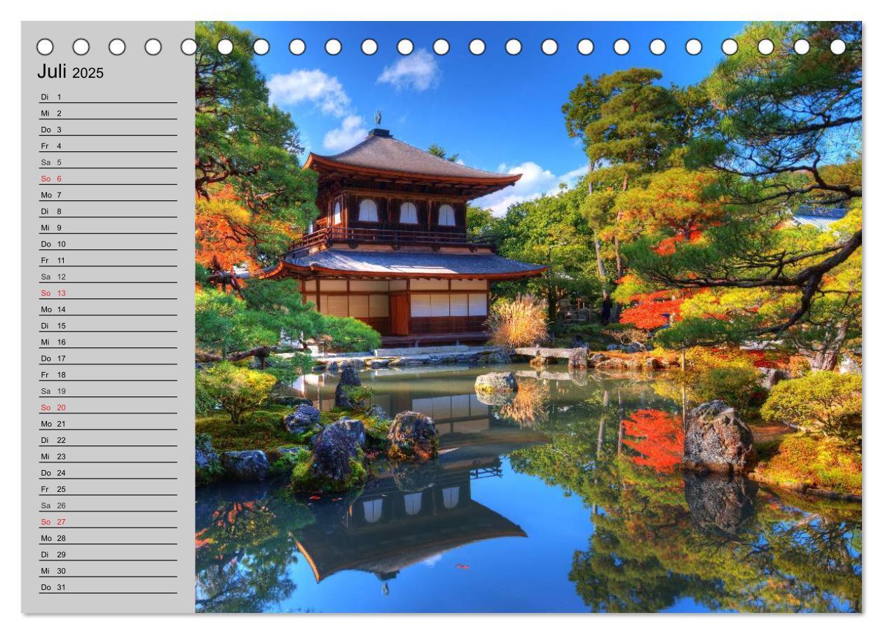 Bild: 9783435534210 | Japan ¿ Impressionen (Tischkalender 2025 DIN A5 quer), CALVENDO...