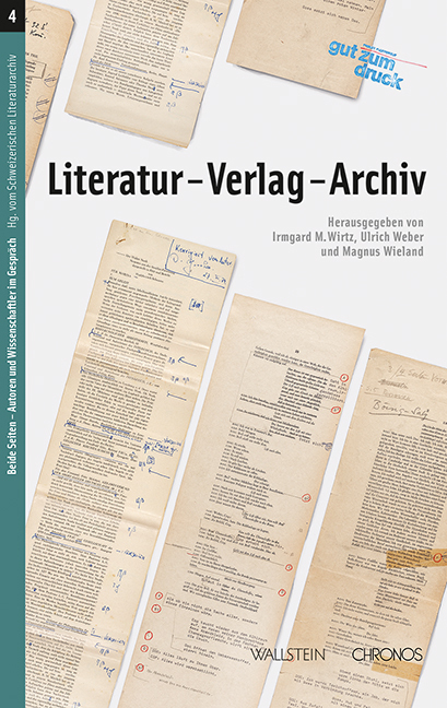 Cover: 9783835316447 | Literatur - Verlag - Archiv | Ulrich Weber (u. a.) | Taschenbuch