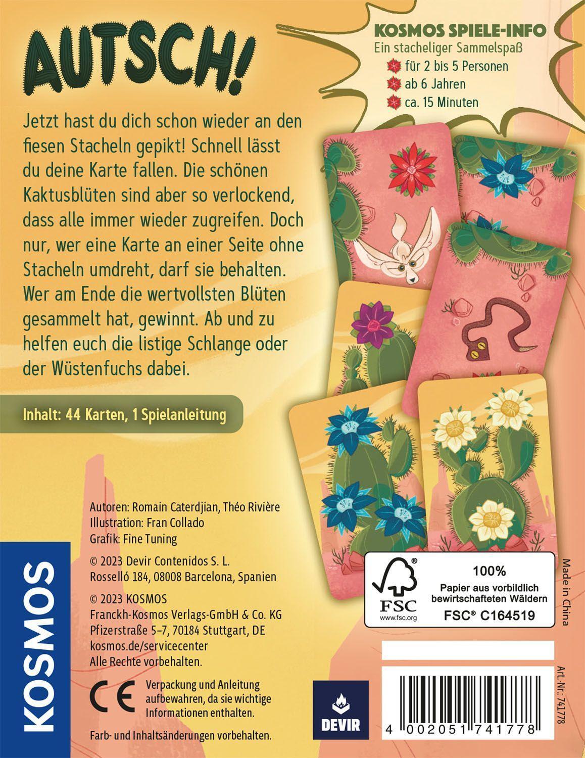 Bild: 4002051741778 | Autsch! | Spiel | Spiel | Deutsch | 2023 | Franckh-Kosmos