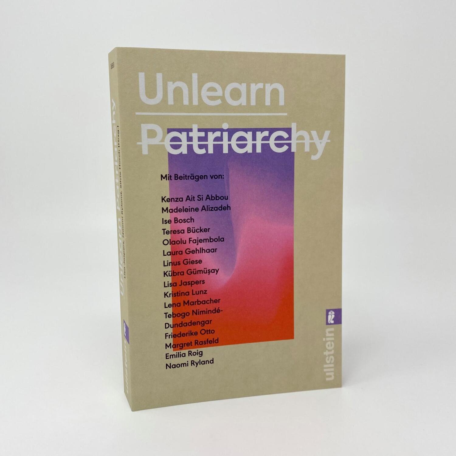 Bild: 9783548068602 | Unlearn Patriarchy | Lisa Jaspers (u. a.) | Taschenbuch | 320 S.