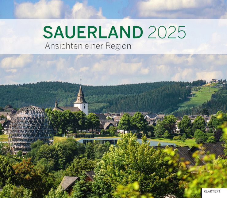 Cover: 9783837526431 | Kalender Sauerland 2025 | Ansichten einer Region. Kalender 2025 | 2025