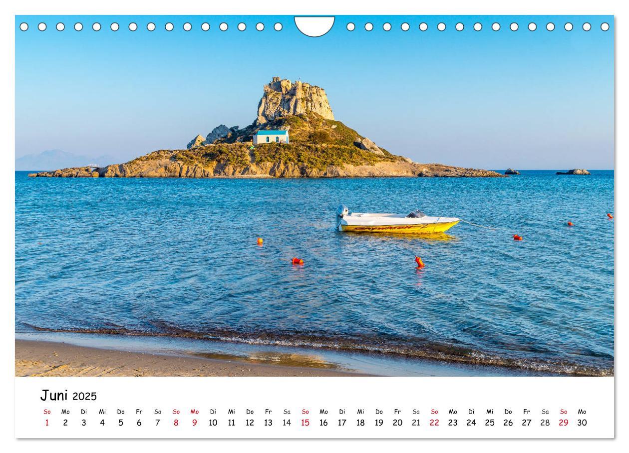 Bild: 9783435079674 | Kos 2025 (Wandkalender 2025 DIN A4 quer), CALVENDO Monatskalender