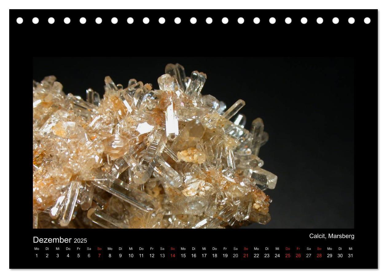 Bild: 9783435768042 | Mineralien aus dem Sauerland (Tischkalender 2025 DIN A5 quer),...