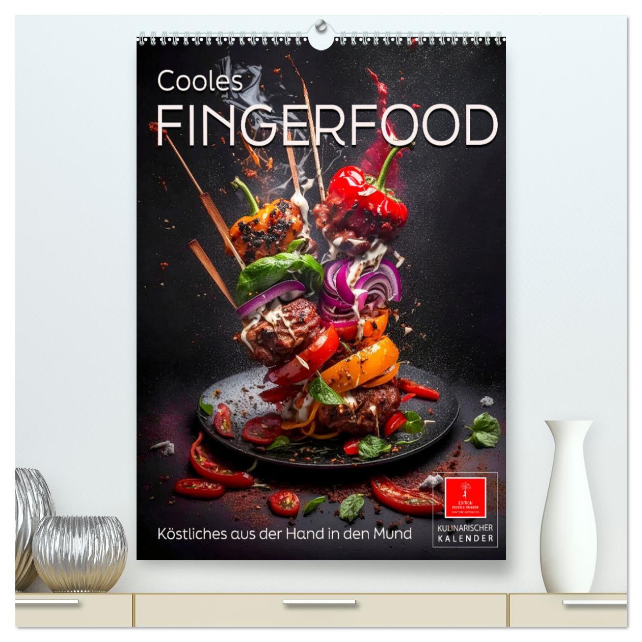 Cover: 9783435879311 | Cooles Fingerfood (hochwertiger Premium Wandkalender 2025 DIN A2...