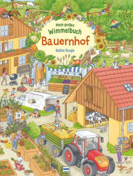 Cover: 9783741526930 | Mein großes Wimmelbuch Bauernhof | Nadine Bougie | Buch | 12 S. | 2023