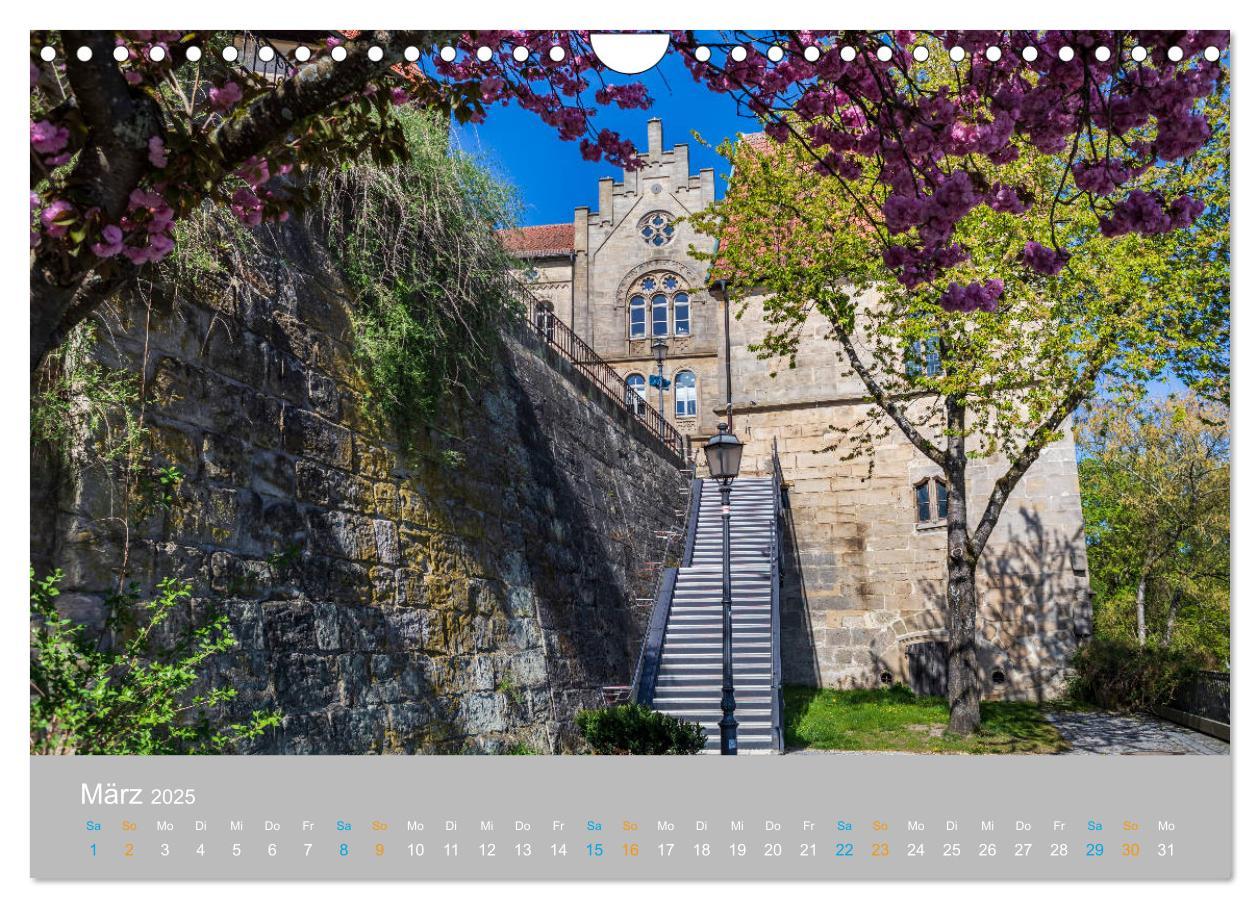 Bild: 9783435239757 | Kronach - drei Flüsse und eine Festung (Wandkalender 2025 DIN A4...