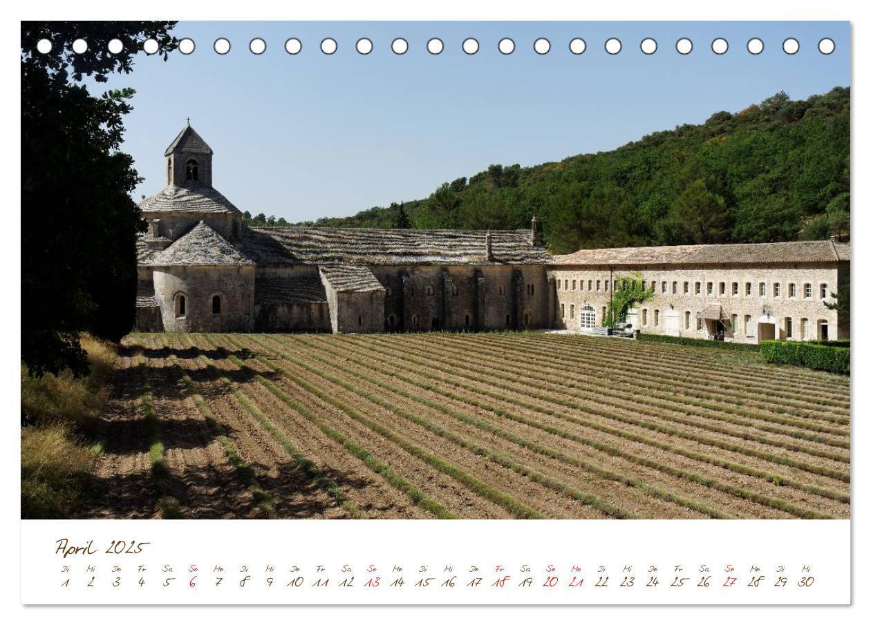 Bild: 9783435817443 | Provence, Frankreich (Tischkalender 2025 DIN A5 quer), CALVENDO...