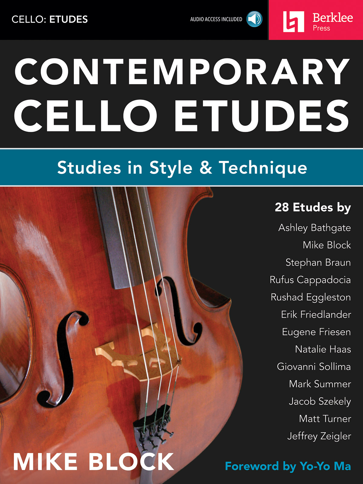 Cover: 888680617127 | Contemporary Cello Etudes Studies in Style &amp; Technique Book/Online...