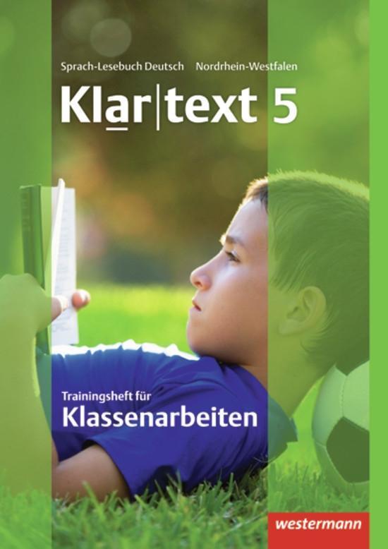 Cover: 9783141231755 | Klartext. Trainer für Klassenarbeiten 5. Arbeitsheft....