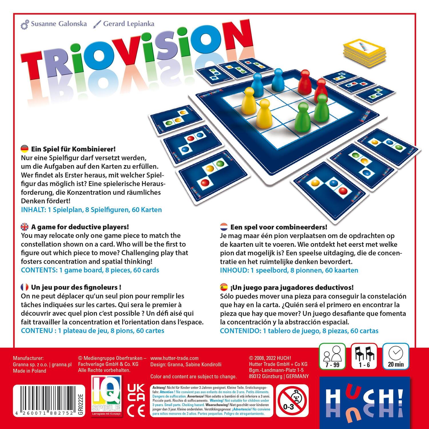 Bild: 4260071882752 | Triovision Relaunch | Susanne Galonska | Spiel | Deutsch | 2022