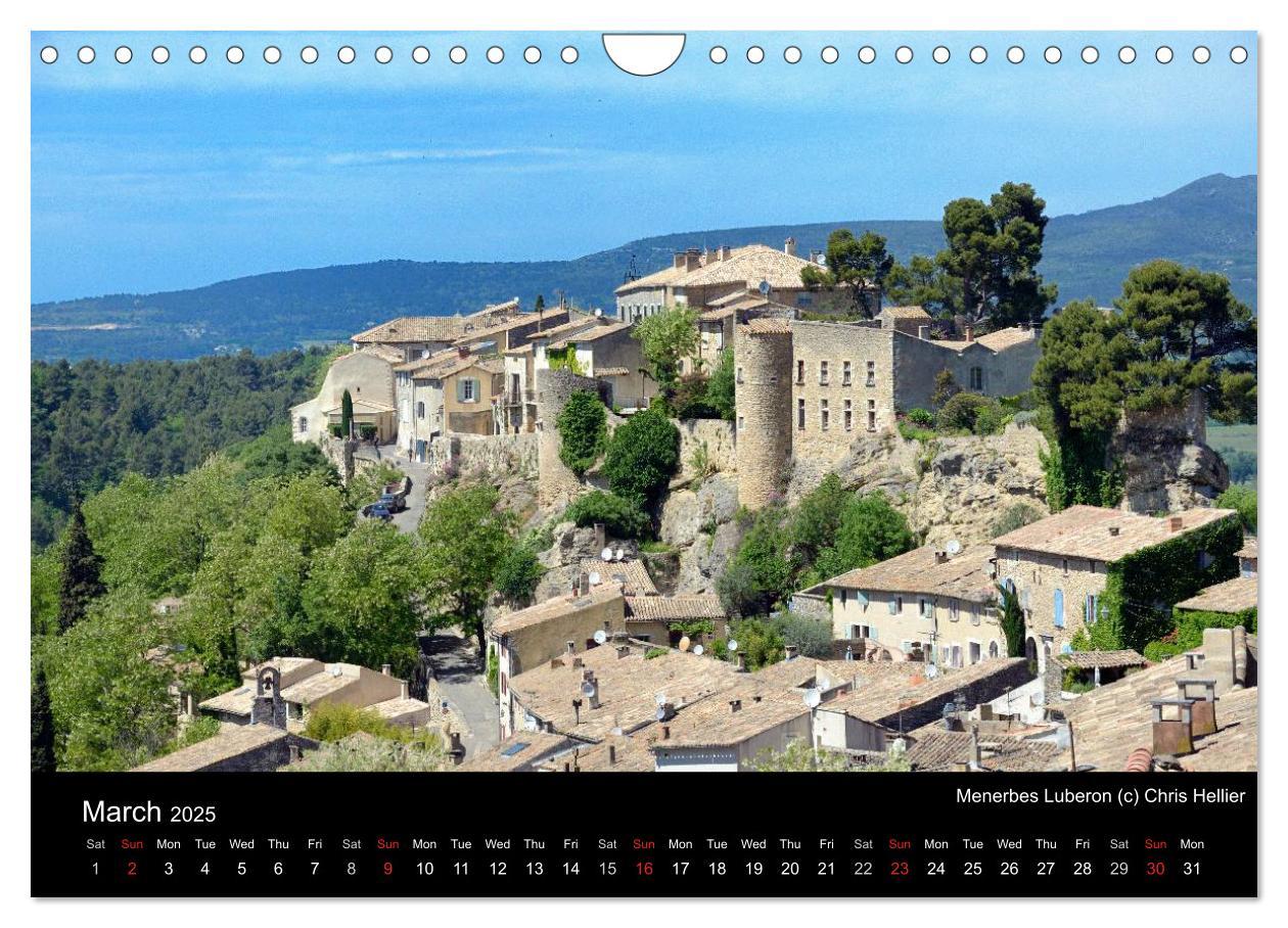 Bild: 9781325952465 | Villages of Provence (Wall Calendar 2025 DIN A4 landscape),...