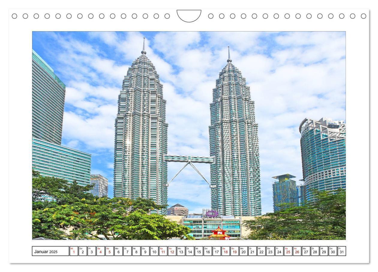 Bild: 9783435137794 | Kuala Lumpur - Traumreiseziel (Wandkalender 2025 DIN A4 quer),...