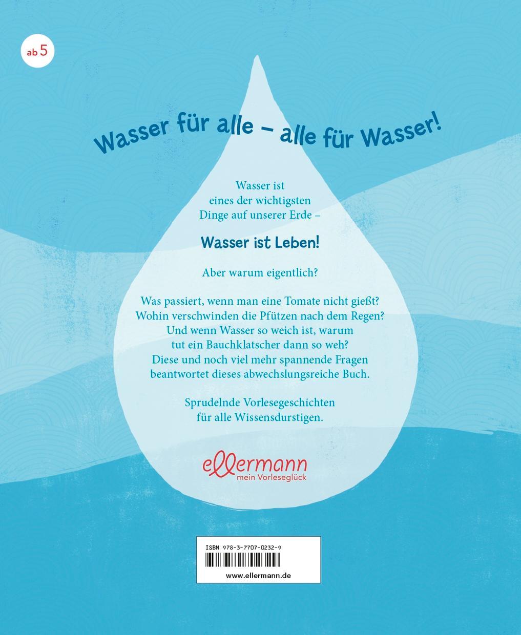 Rückseite: 9783770702329 | Wasser. Geschichten zum Planschen, Staunen und Forschen | Orosz | Buch