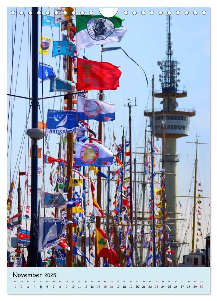 Bild: 9783457032992 | Sail - Impressionen aus Bremerhaven (Wandkalender 2025 DIN A4...