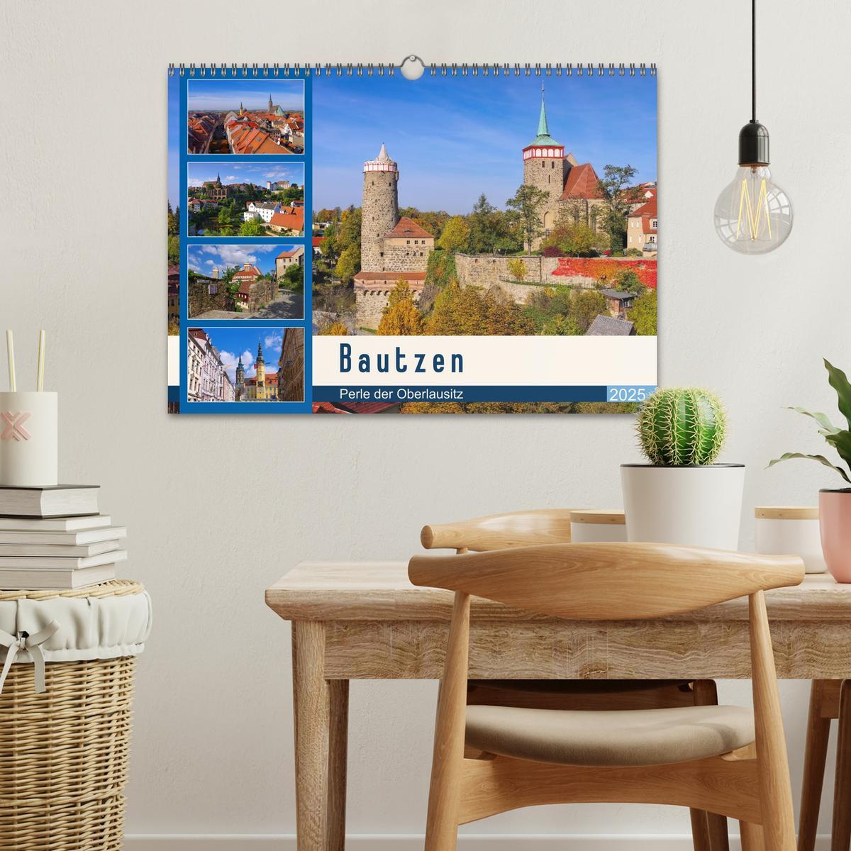 Bild: 9783435407644 | Bautzen - Perle der Oberlausitz (Wandkalender 2025 DIN A3 quer),...