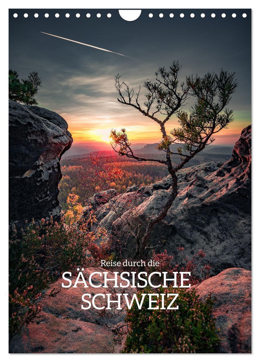 Cover: 9783435855995 | Reise durch die Sächsische Schweiz (Wandkalender 2025 DIN A4 hoch),...