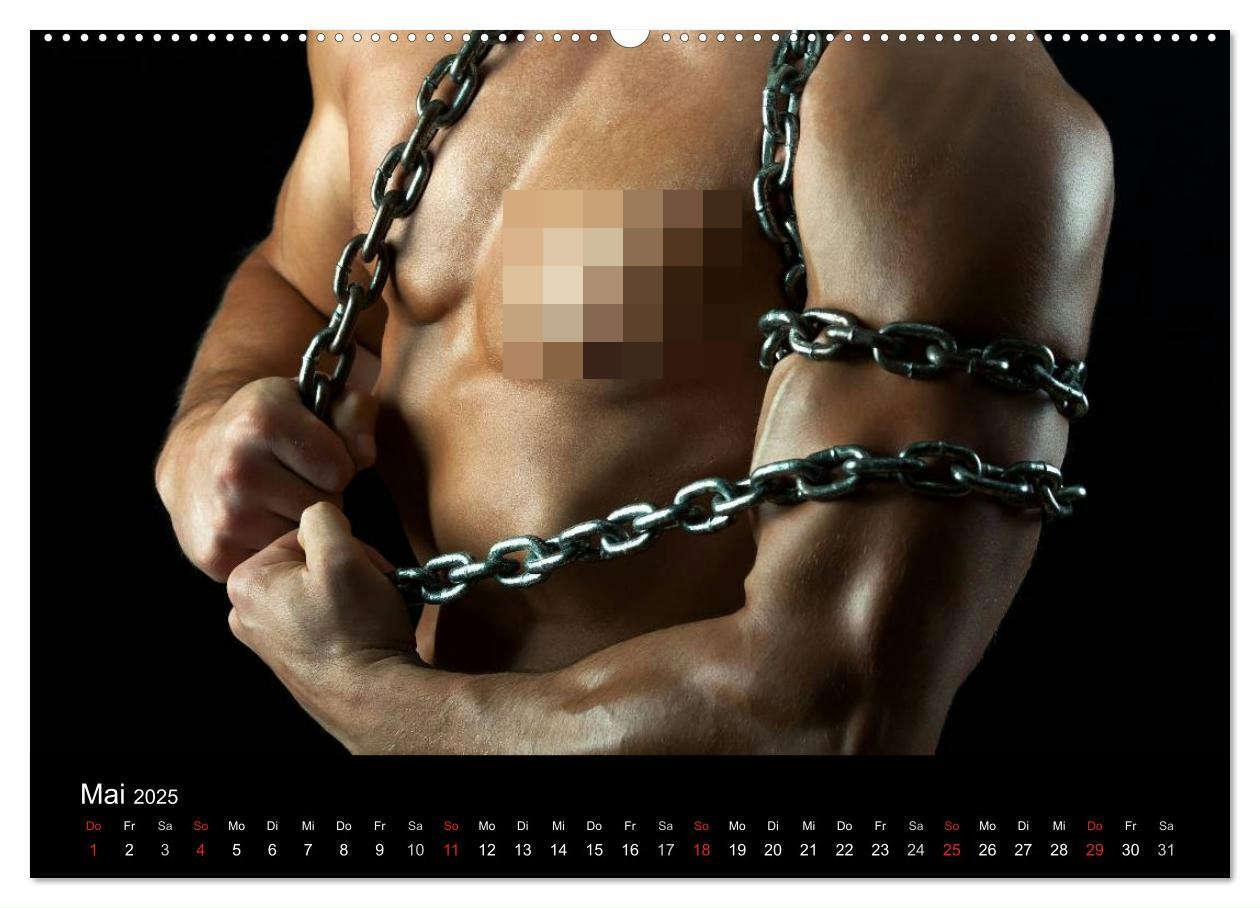 Bild: 9783435688777 | Männer - Erotische Gladiatoren (Wandkalender 2025 DIN A2 quer),...