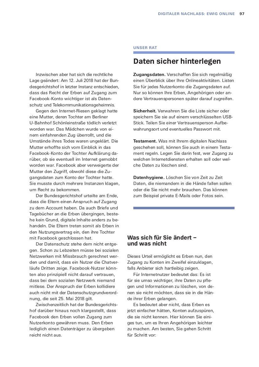 Bild: 9783747108932 | Das Nachlass-Set | Stiftung Warentest | Taschenbuch | 144 S. | Deutsch