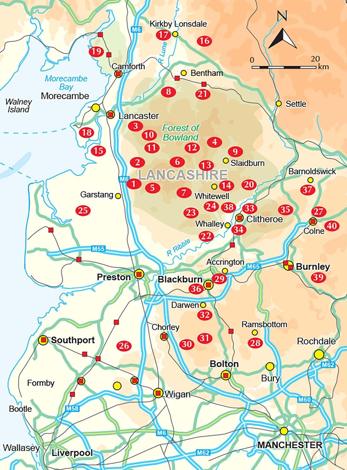 Bild: 9781786310033 | Walking in Lancashire | Mark Sutcliffe | Taschenbuch | Englisch | 2023