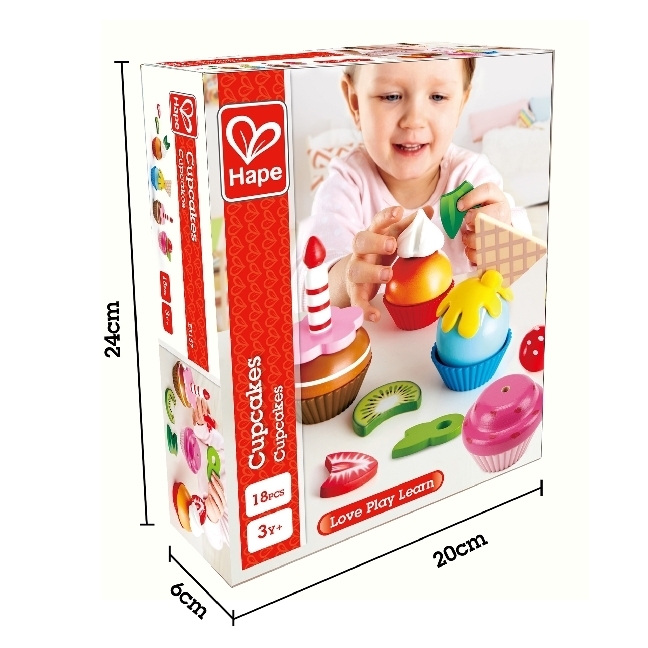 Cover: 6943478025356 | Hape Cupcakes | Stück | Deutsch | 2020 | Toynamics Europe