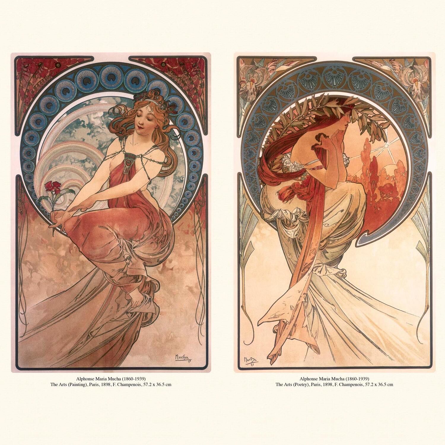 Bild: 9783959294393 | Alphonse Mucha 2025 | Kalender 2025 | Kalender | Tushita Fine Arts